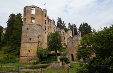 Castle of Beaufort in Luxembourg.