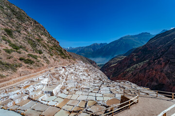 The Maras Salt Mines are a unique group of more than 3,000 fully operational salt mines