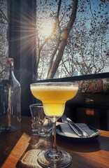 A Margareta Sits in Sun