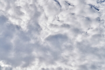 Fototapeta premium Beatiful blue sky with clouds on a sunny day