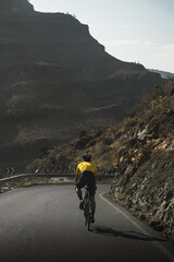 professional cycling on Gran Canaria montains, Mogan