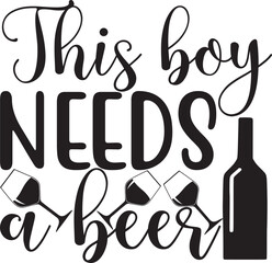 Beer quotes svg design cut files