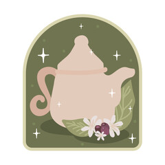 coffee kettle and seeds