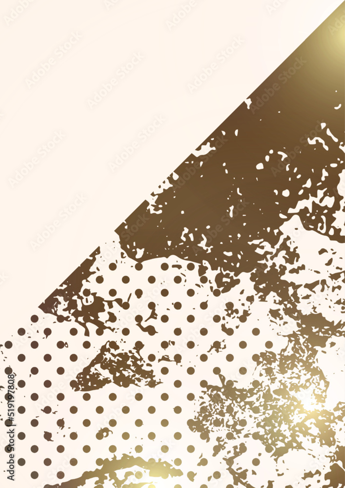Poster random spotted abstract background effect, many dots. simple design. vector