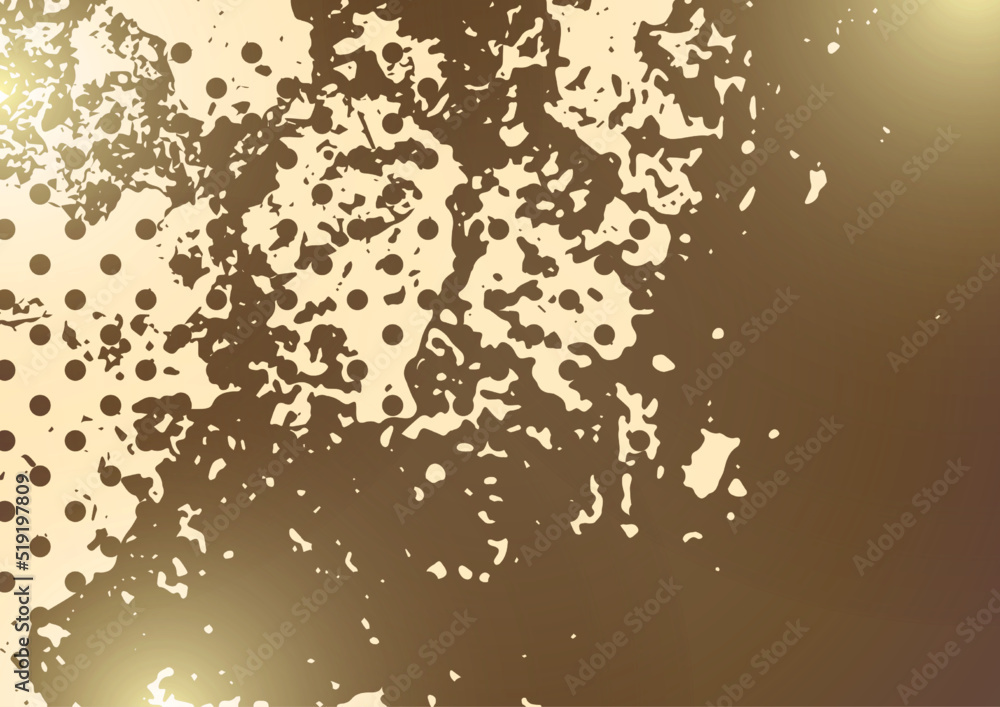 Poster random spotted abstract background effect, many dots. simple design. vector