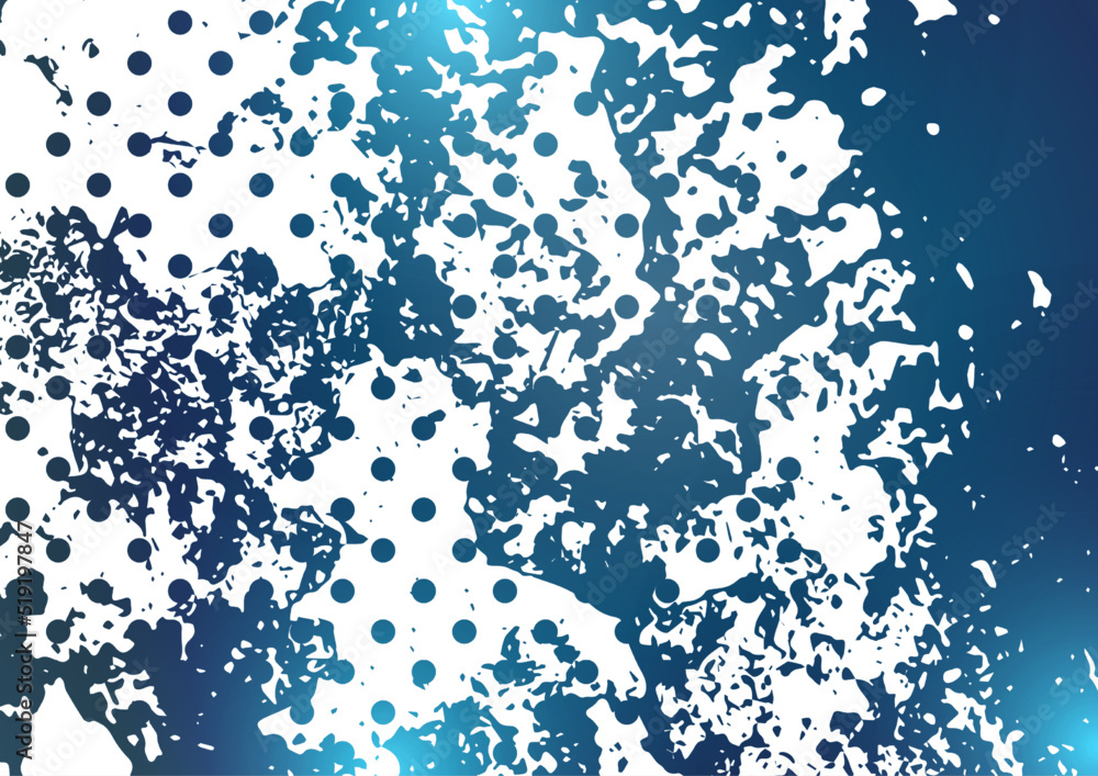 Poster random spotted abstract background effect, many dots. simple design. vector