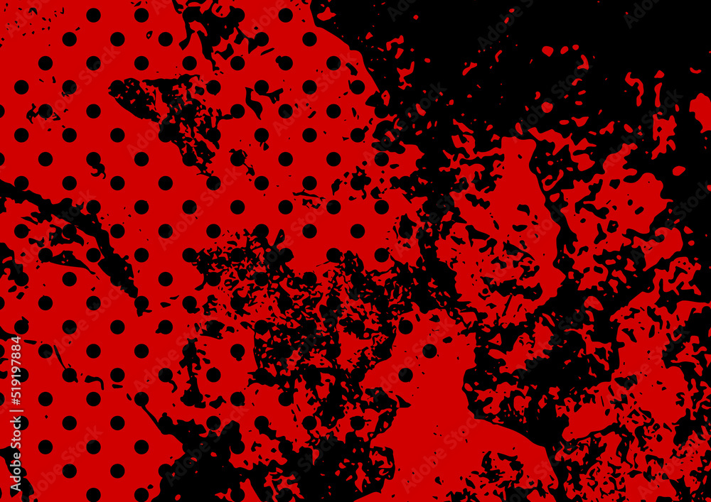Poster random spotted abstract background effect, many dots. simple design. vector