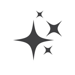 Star icon Template vector illustration design