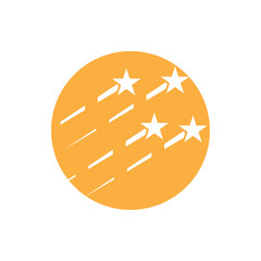 Star icon Template vector illustration design