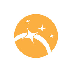 Star icon Template vector illustration design