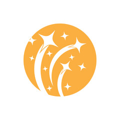 Star icon Template vector illustration design