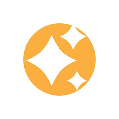 Star icon Template vector illustration design