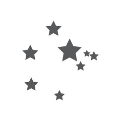 Star icon Template vector illustration design