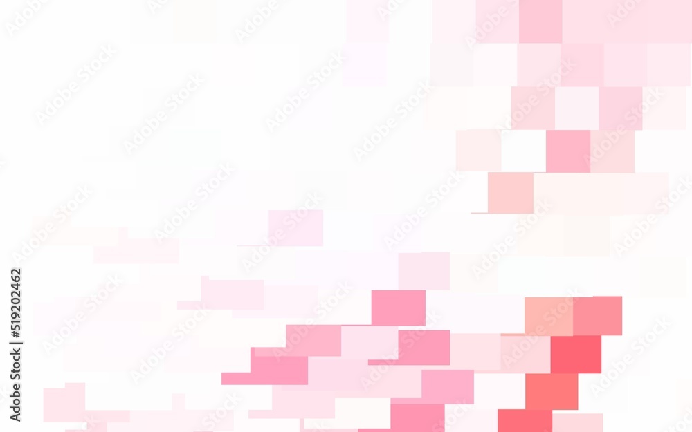 Poster light red vector template with rhombus.