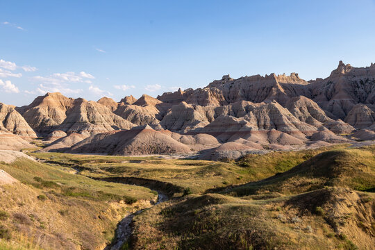 Badlands National Park Landscape