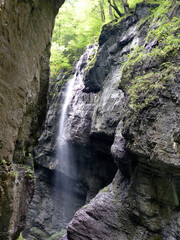 Canyon Partnachklamm in Bavaria, Germany