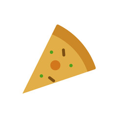 PIzza vector icon color style 10 eps