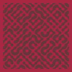 Color truchet tiling connections illustration