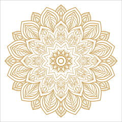 Mandala Vector Luxury Ornamental Art Pattern Design