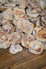 Welsh Cakes in Love Heart Shapes at a Wedding Reception