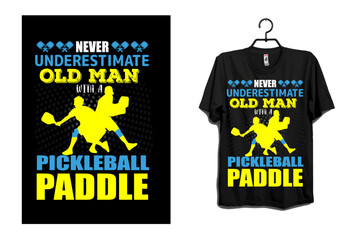 pickball t shirt design 