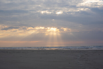 Obraz premium sunshine on the beach