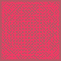 Color truchet tiling connections illustration