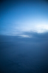 blue sky with clouds