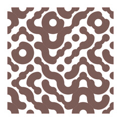 Color truchet tiling connections illustration