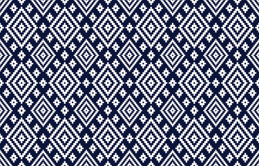 Vector seamless pattern with pixel.ethnic pattern background.minimal geometric texture.polygonal grid with zigzag pattern background