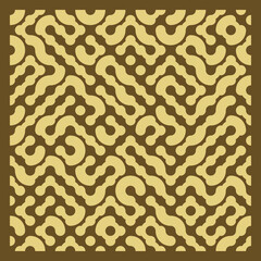 Color truchet tiling connections illustration