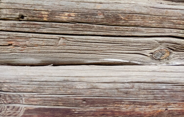 Texture of old wood, old board, log