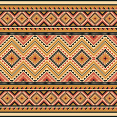 tribal stripes Seamless. Aztec geometric background can be used in textile design, web design for clothing, jewelry, decorative paper, wrapping, envelopes; backpack, wallpaper, ceramic