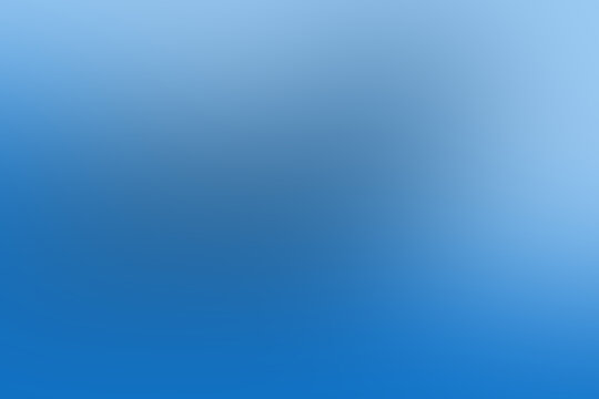 Abstract blurred blue gradient background, copy space for design