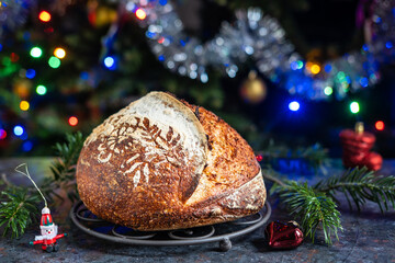 Sourdough Bread for Christmas