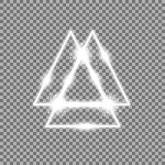 triangle light effect, laser