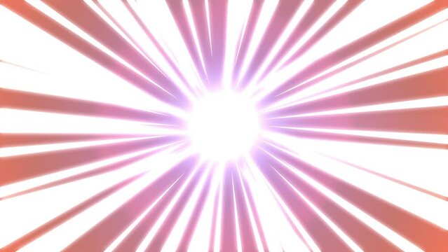 L&iacute;neas de velocidad estilo anime con destello  en horizontal