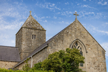 Church near Penmon in North Wales