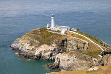 South Stack Lighthouse, in North Wales - 519225437