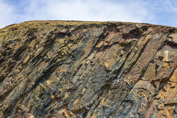 Geological Layers in South Wales - 519225655