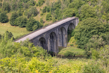 Fototapeta na wymiar Monsal Head Bridge in Wales