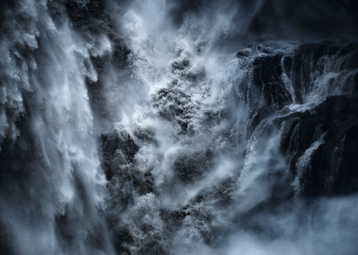 Dettifoss is a mighty waterfall in northeastern Iceland.