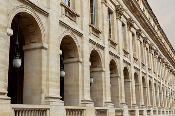 Side of Opera building in Bordeaux France