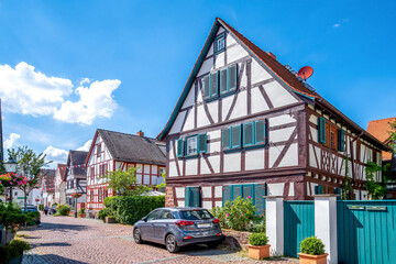 Wassergasse, Langen, Hessen, Deutschland 