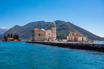 Our Lady Of The Rocks and St. George Kotor Montenegro