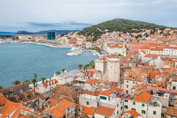 Naklejka na ściany i meble Split, Croatia