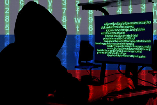 Russian hacker attacks websites. Internet fraud. Obtaining classified information illegally.