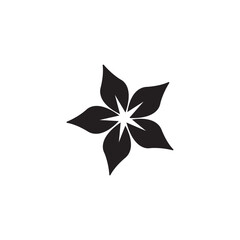 jasmine icon logo vector design template