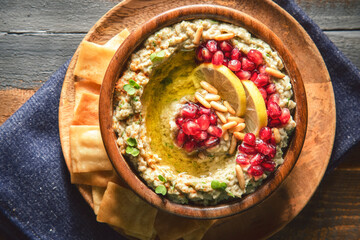 Arabic Cuisine: Middle Eastern delicious dip 