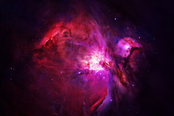 Naklejka na ściany i meble Bright, beautiful space nebula. Elements of this image furnished by NASA